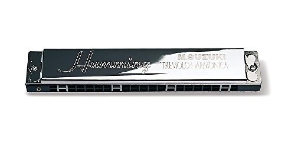 (TG. multi-coloured) Suzuki 21 buche Tremolo Harmonica Humming SU-21HM - chiave