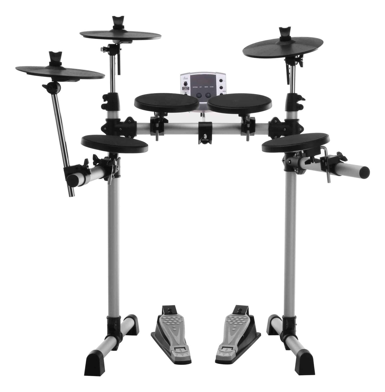 Batteria Elettronica Digitale E-Drum Kit 108 Voci 40 demo USB MIDI Aux LED