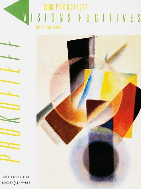 Boosey and Hawkes Visions Fugitives op. 22 Libro per Pianoforte