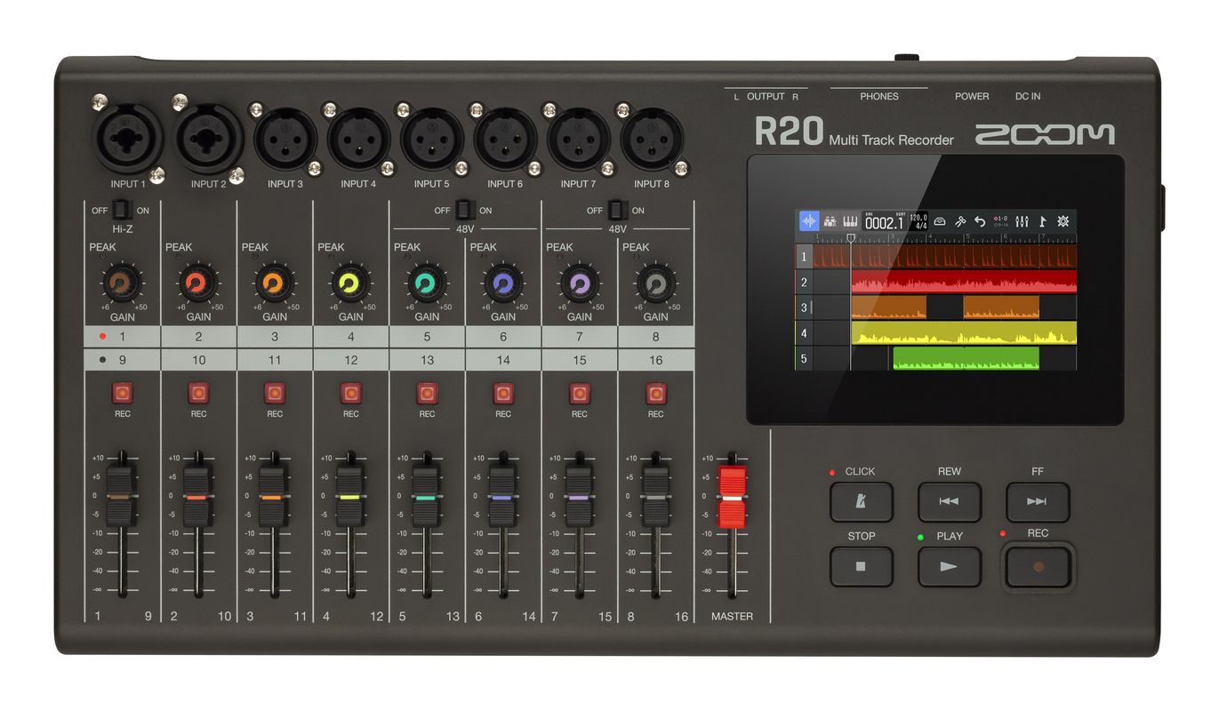 ZOOM R20 - REGISTRATORE DIGITALE MULTITRACCIA REGISTRATORI