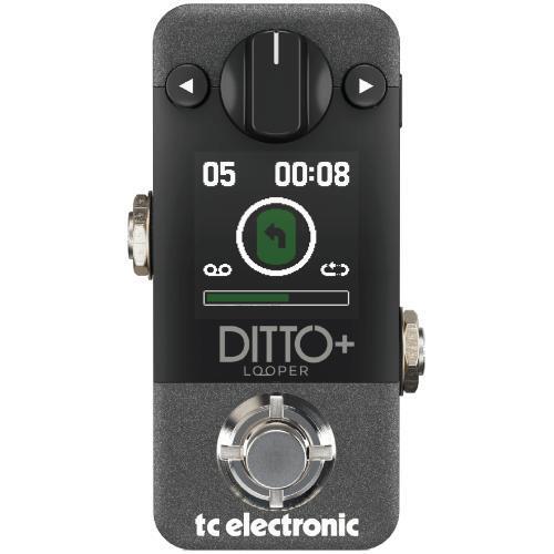 TC ELECTRONIC DITTO+ PLUS LOOPER EFFETTO LOOPER NEXT GEN A PEDALE PER CHITARRA C