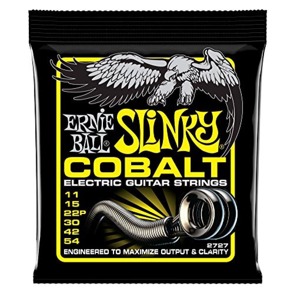 (TG. Beefy) Cordes pour guitare électrique Ernie Ball Beefy Slinky Cobalt - cal