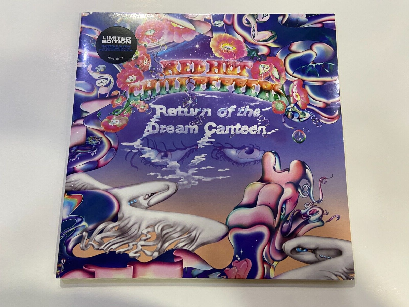 RED HOT CHILI PEPPERS RETURN OF THE DREAM CANTEEN 2 LP+POSTER LIMITED EDITION