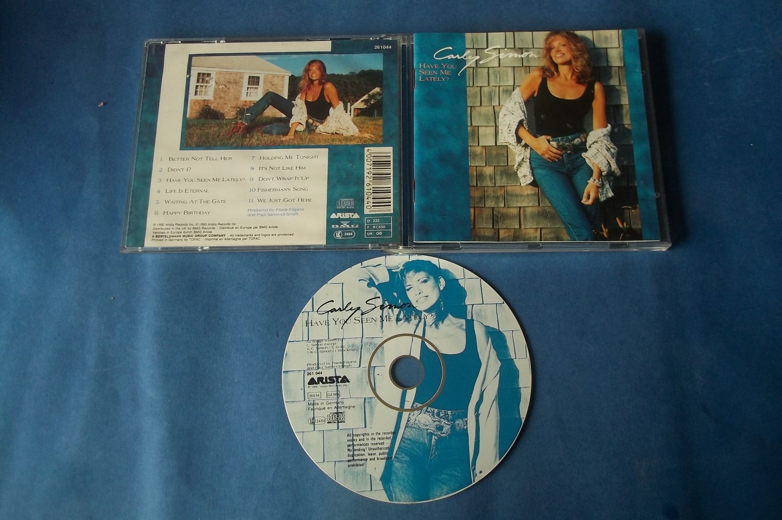 CARLY SIMON " HAVE YOU SEEN ME LATELY? " 1990 ARISTA RECORDS NUOVO