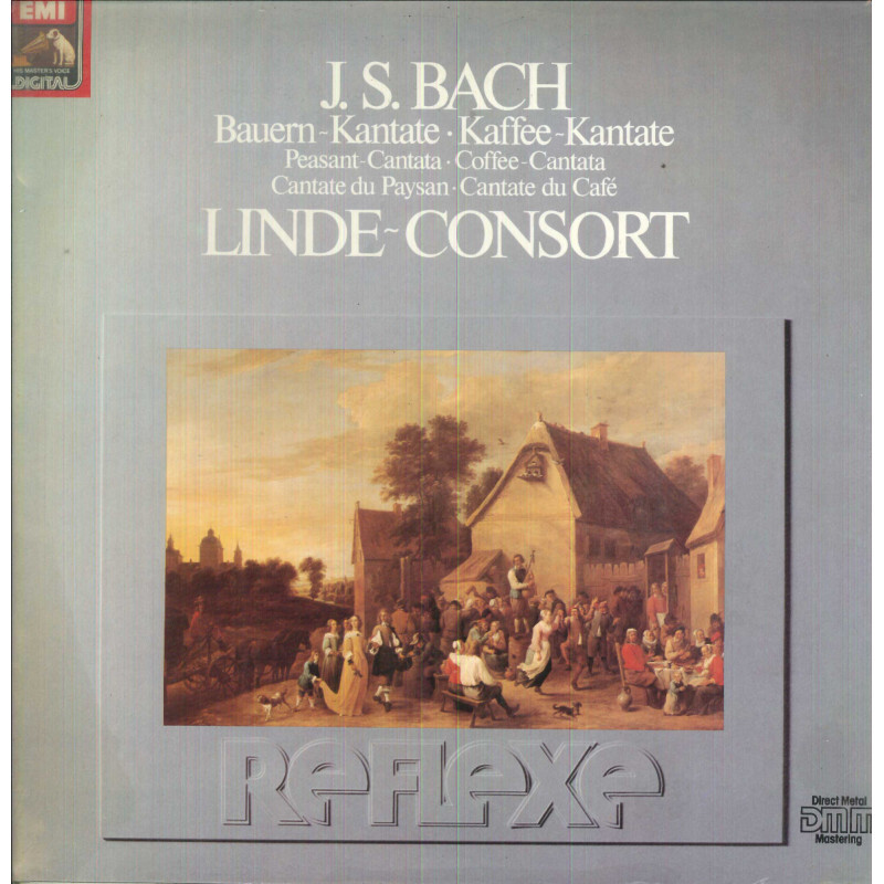 Bach, Linde-Consort LP Vinile Bauern-Kantate / Kaffee-Kantate / 1C0671467431 Sig