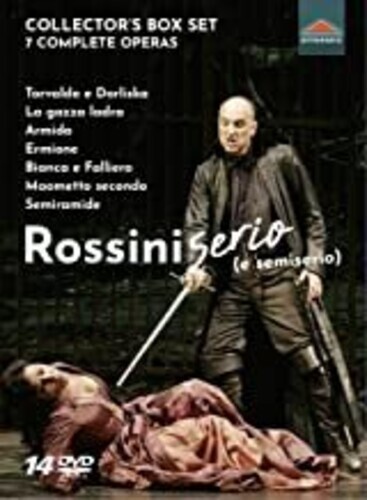 Music Dvd Gioacchino Rossini - Rossini Serio - 7 Complete Operas (14 Dvd)