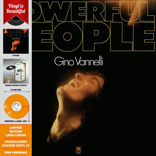 POWERFUL PEOPLE - orange translucent vinyl