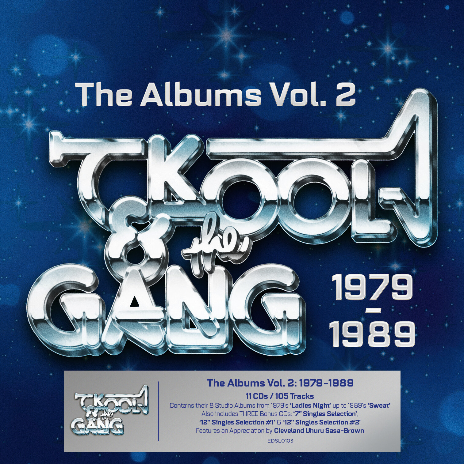 Kool and the Gang The Albums Vol. 2: 1979-1989 (CD) Box Set