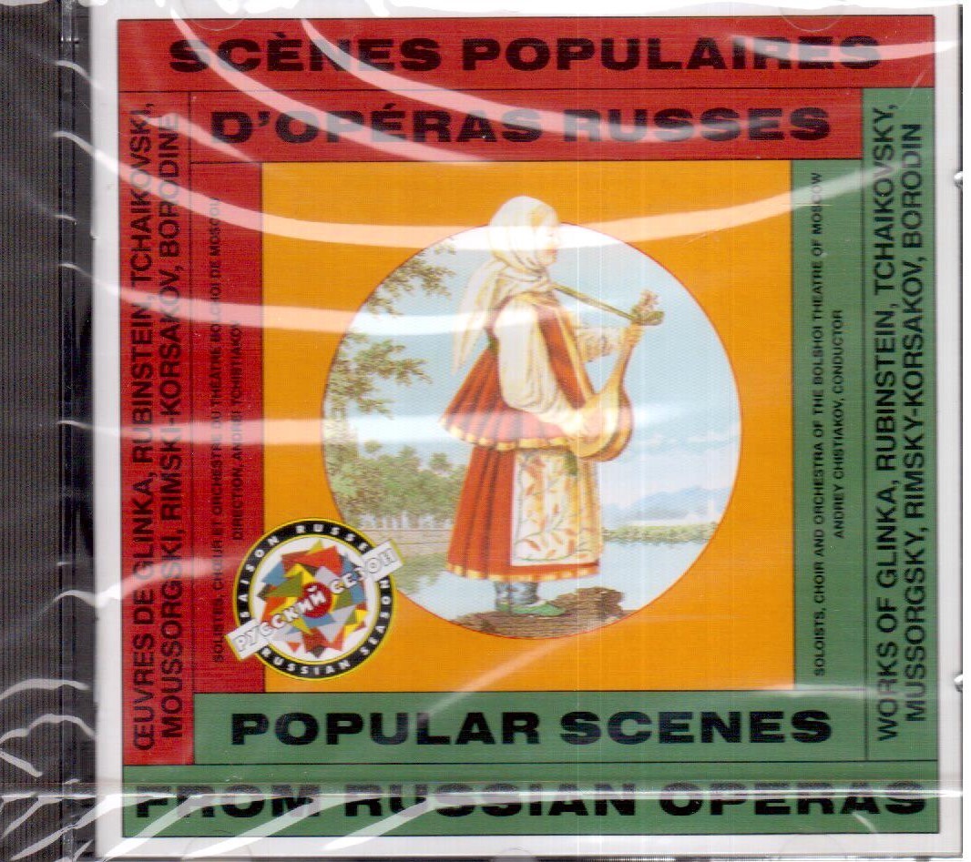 Andrey Tchistiakov: Scene Popolari Da Opere Russe / Glinka, Tchaikovsky, Etc CD