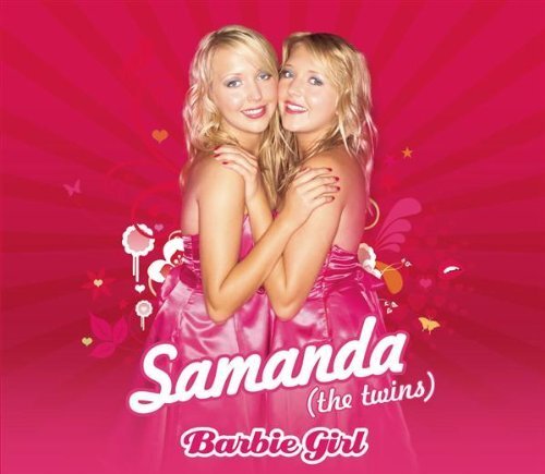 Samanda (The Twins) Barbie Girl (CD) Single
