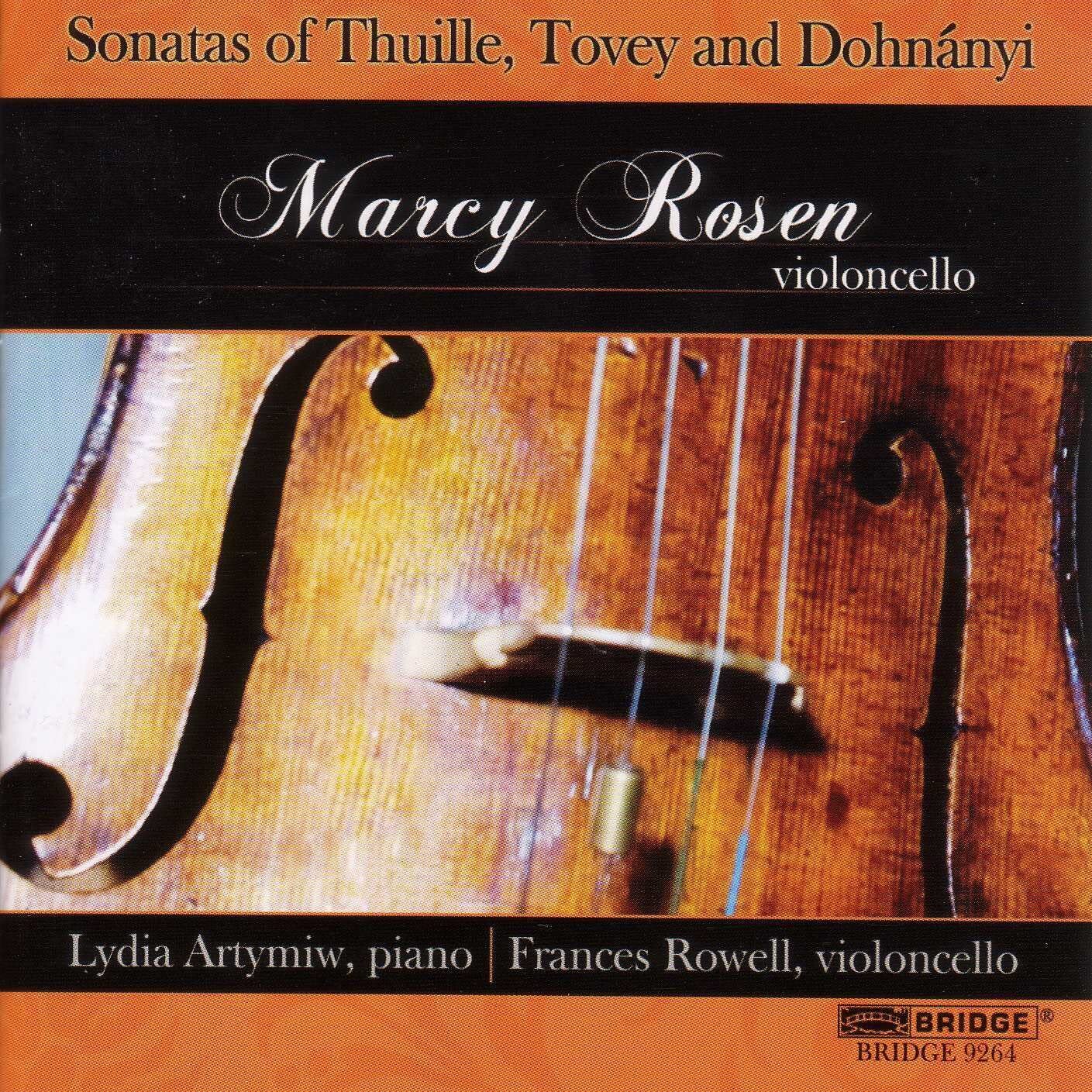 M.Rosen:Artymiw:Rowell Cello Sonatas (Rosen, Artymiw, Rowell) (CD) Album