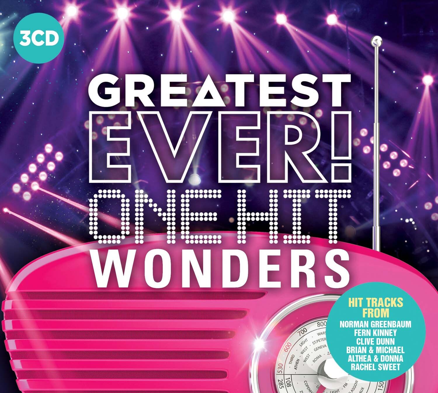 7043621 Audio Cd Greatest Ever! One Hit Wonders / Various (3 Cd)