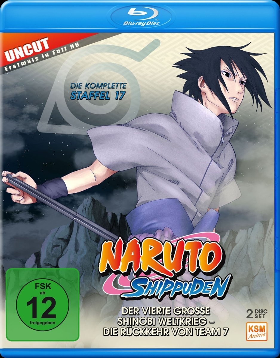 N Naruto Shippuden-Staffel 17: Episode 582-592 (CD)