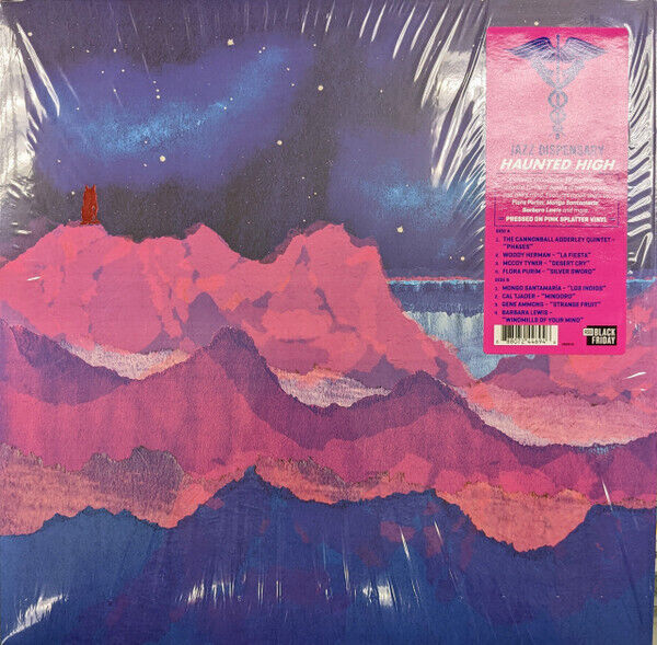 Various Jazz Dispensary Haunted High Vinile Lp Colorato Rosa Splatter RSD 2022