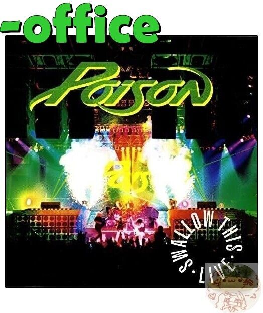 2022 HR/HM 1000 POISON Swallow This Live JAPAN 2 CD