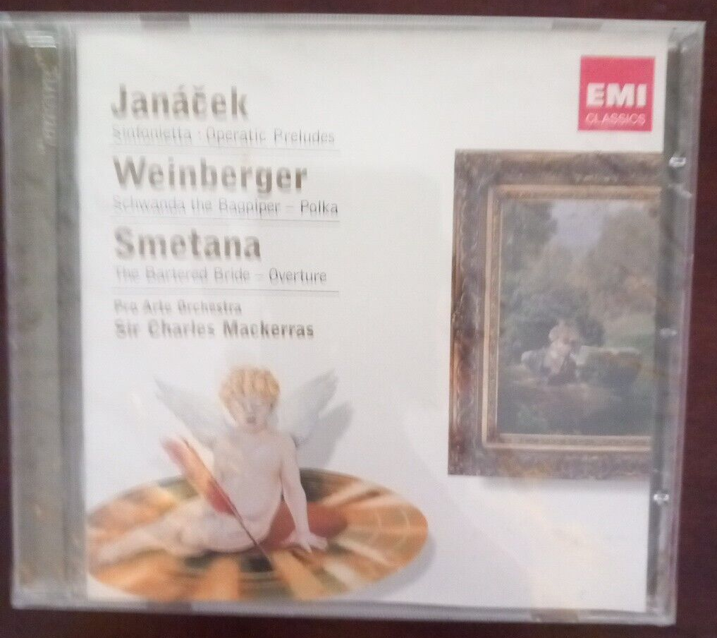 CD Autori Vari: Janacek, Weiberger, Smetana Pro Arte Orchestra EMI 1990 Nuovo
