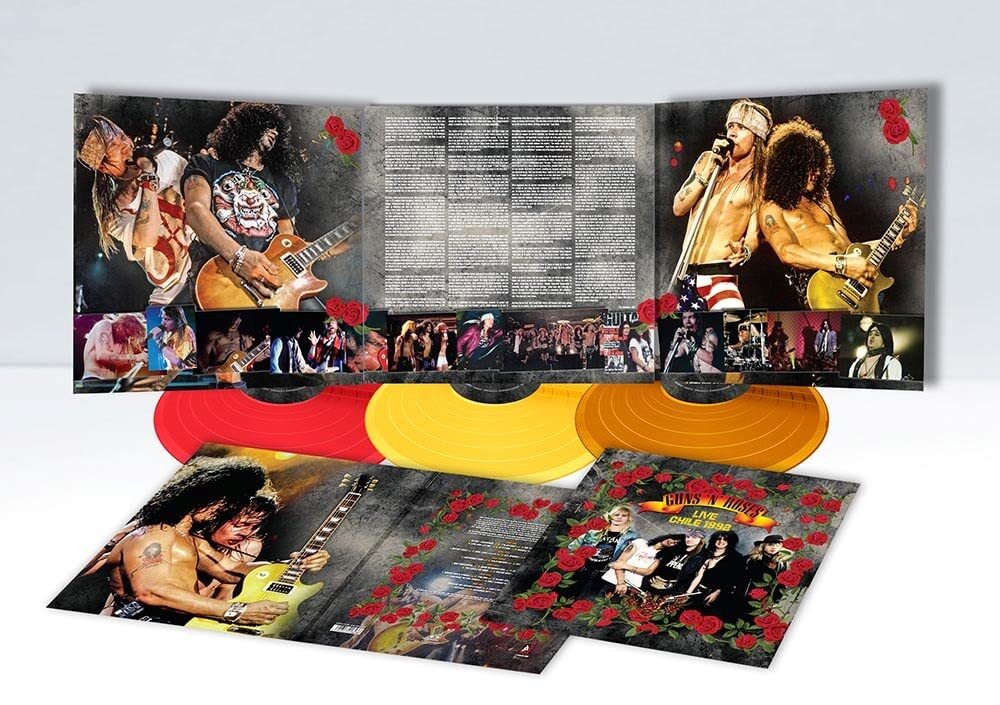 Vinile Guns N' Roses - Chile 1992 (3 Lp Coloured)