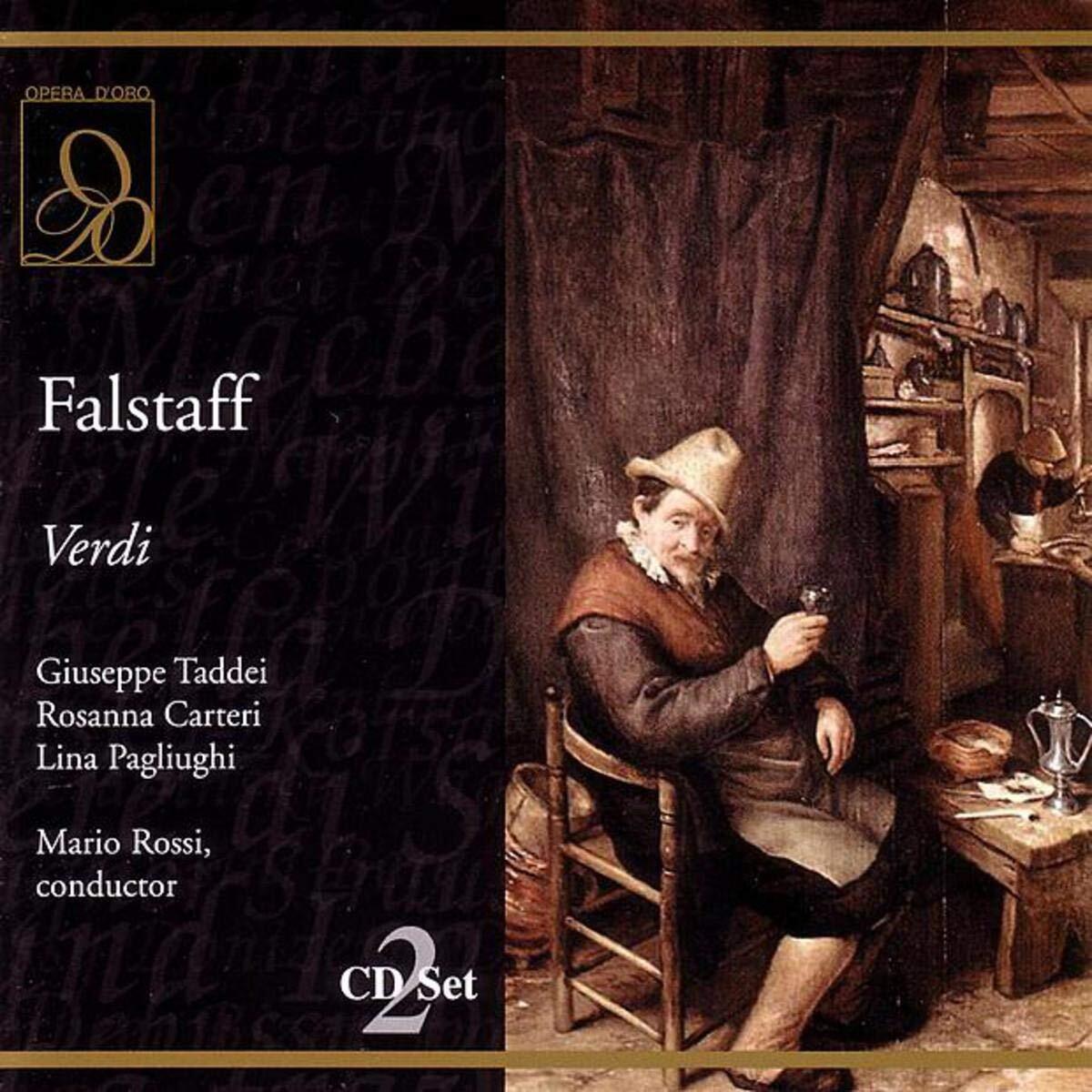 TADDEI/CARTERI/PAGLIUGHI Falstaff (CD)