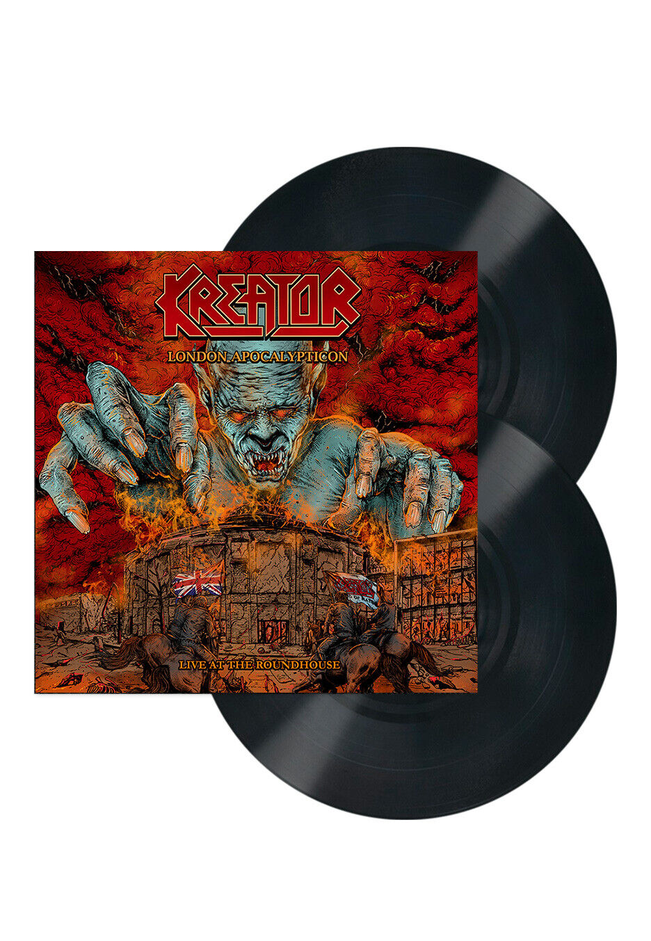 Kreator London Apocalypticon Live At The Roundhouse Doppio Vinile Lp Nuovo
