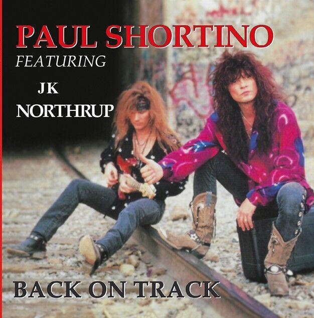 PAUL SHORTINO feat.  JEFF NORTHRUP - BACK ON TRACK  -2 LP NERO NEW PLATFORM 2023