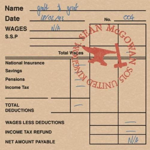 Sean McGowan Graft and Grief (Vinyl LP) 12" EP
