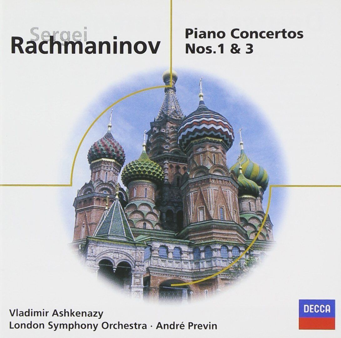 Rachmaninov: Concerti Per Pianoforte N. 1 & 3 - Vladimir Ashkenazy, Previn - CD