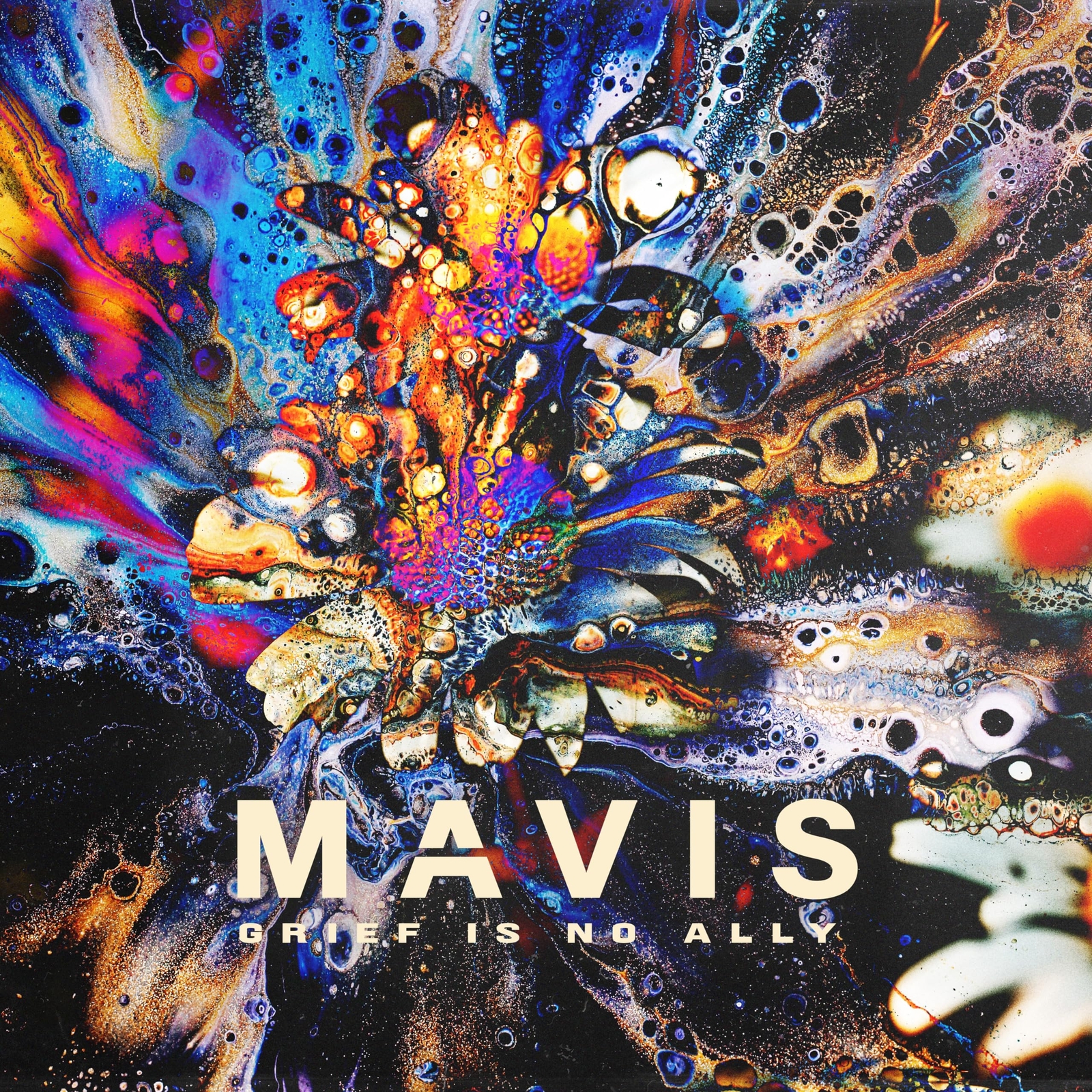 Mavis Grief Is No Ally (Marbled Curacao LP) (Vinyl LP)