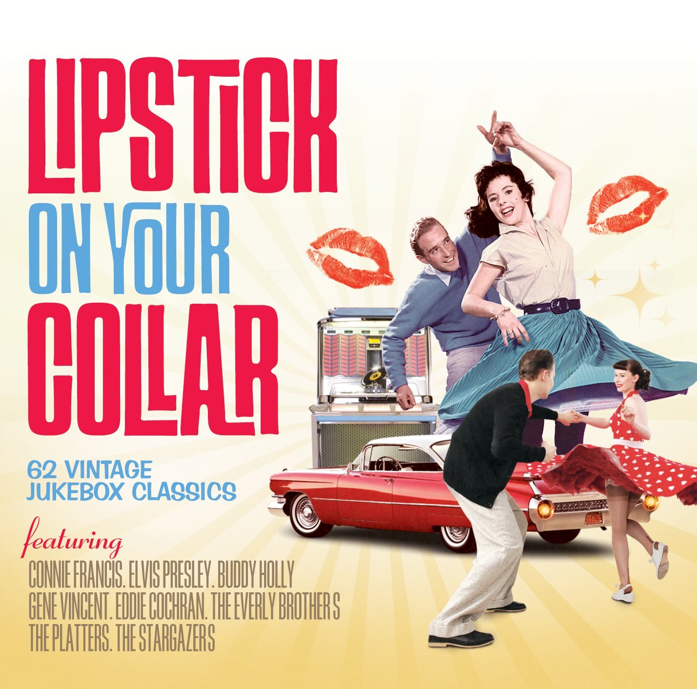 7024783 Audio Cd Lipstick On Your Collar (62 Vintage Jukebox Classics) / Various