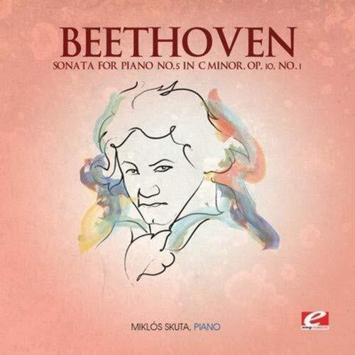 Ludwig van Beethoven SONATA FOR PIANO NO. 5 IN C MINOR, OP. 10, NO. 1 (CD)