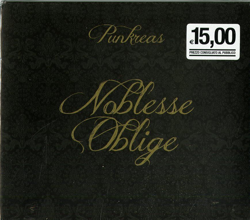 Punkreas - Noblesse Oblige - Cd