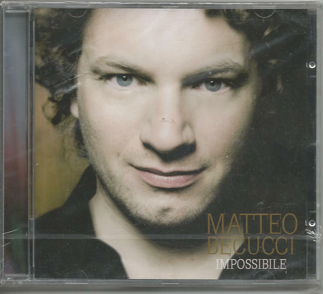MATTEO BECCUCCI - Impossibile - CD 2009 Nuovo Sigillato