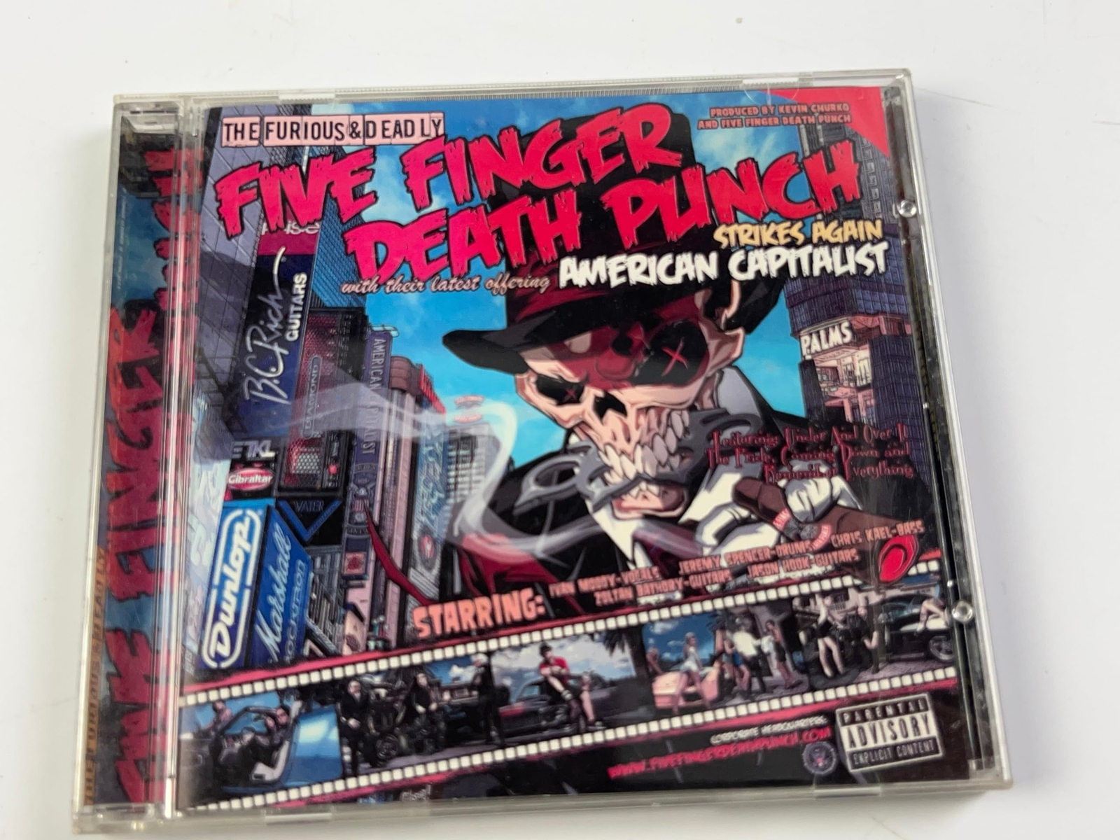 Five Finger Death Punch American Capitalist  Explicit Lyrics (CD)
