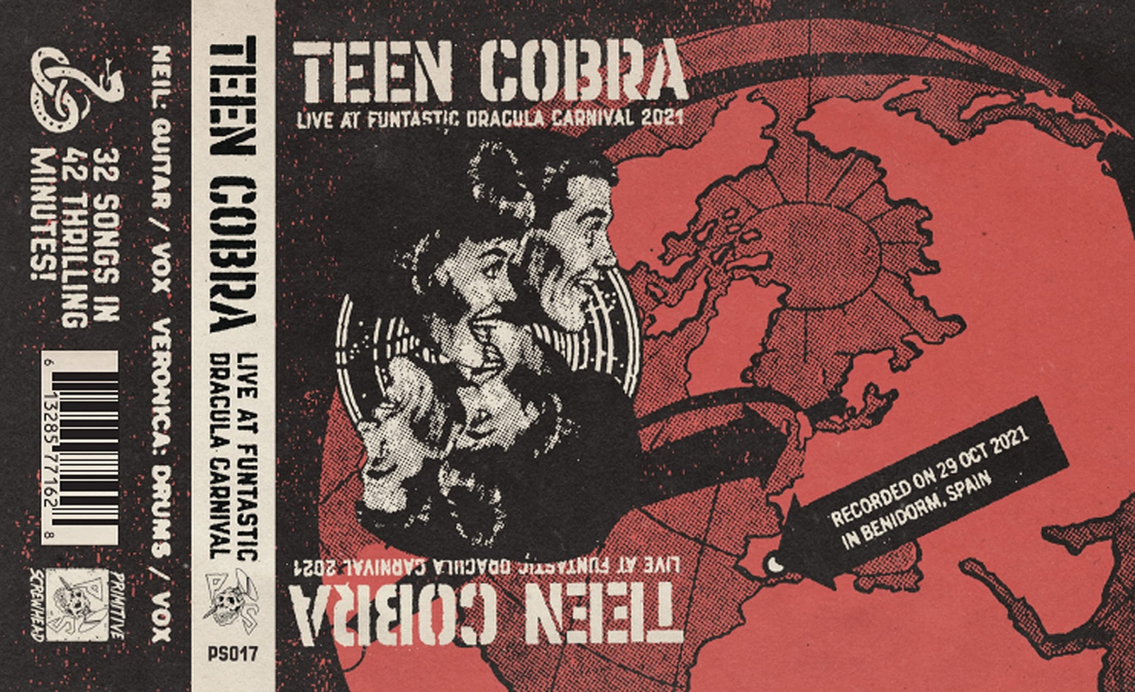 Teen Cobra Live At Funtastic Dracula Carnival 2021 (Cassette)