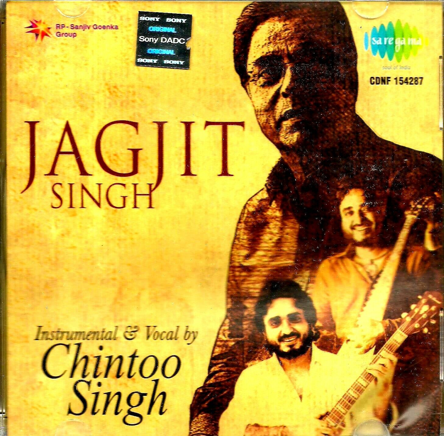 Jagjit Singh - Strumentale & Vocal By Chintoo Nuovo Sa Re Ga Ma CD