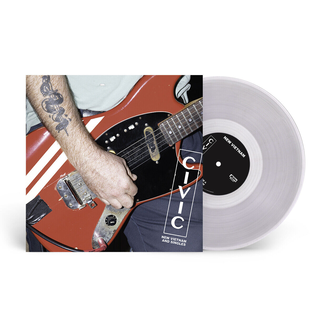 Civic New Vietnam and Singles (Vinyl LP) 12" EP Clear Vinyl