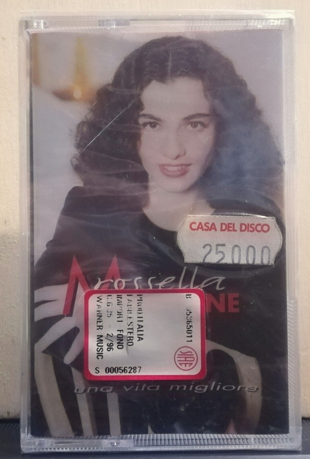 MUSICASSETA SIGILLATA ROSSELLA MARTONE UNA VITA MIGLIORE