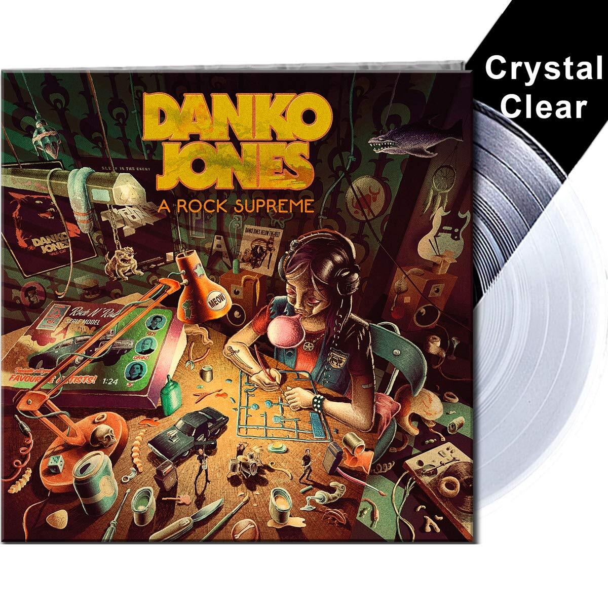 Danko Jones A Rock Supreme Crystal Clear Edt. t.) (Vinyl LP)