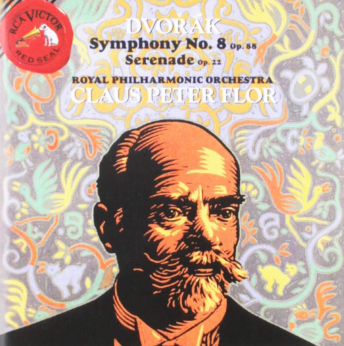 Antonin Dvorak Dvorak: Symphony No. 8 in G Major, Op. 88; Serenade for Stri (CD)