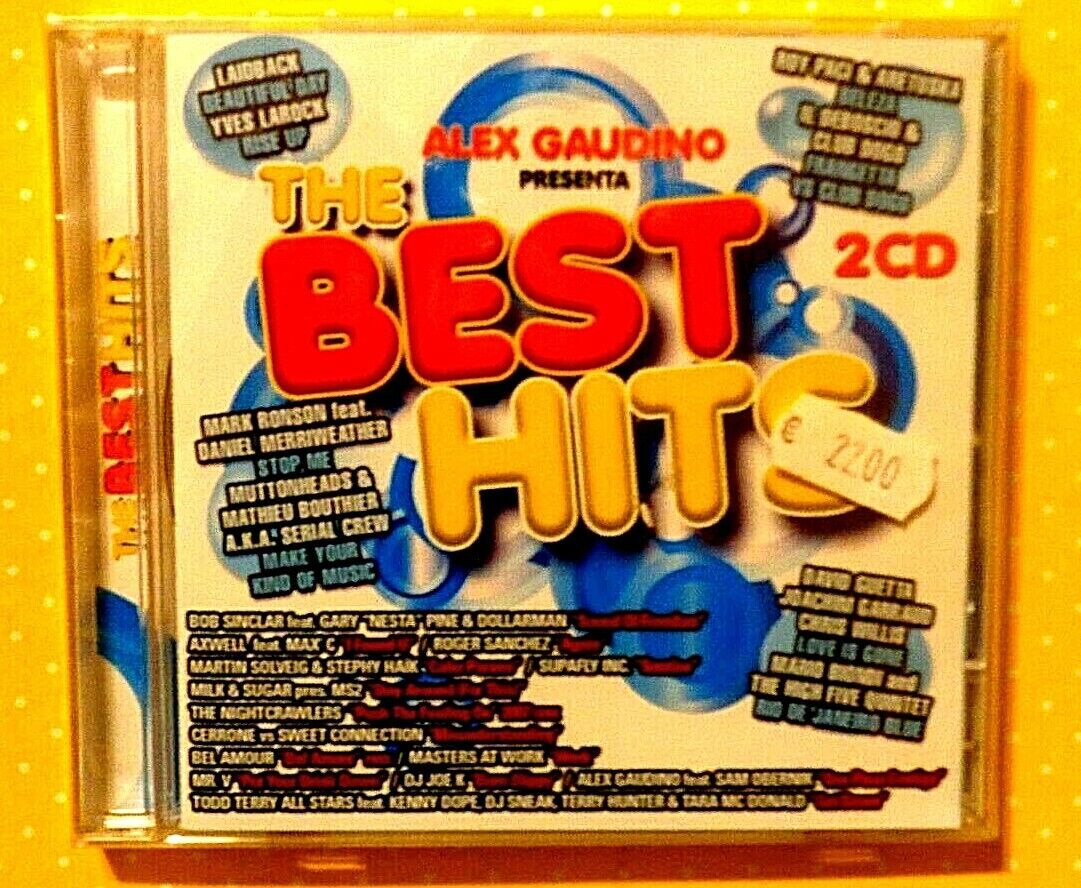 ALEX GAUDINO  -  THE BEST HITS  -  2 CD 2007  NUOVO E SIGILLATO