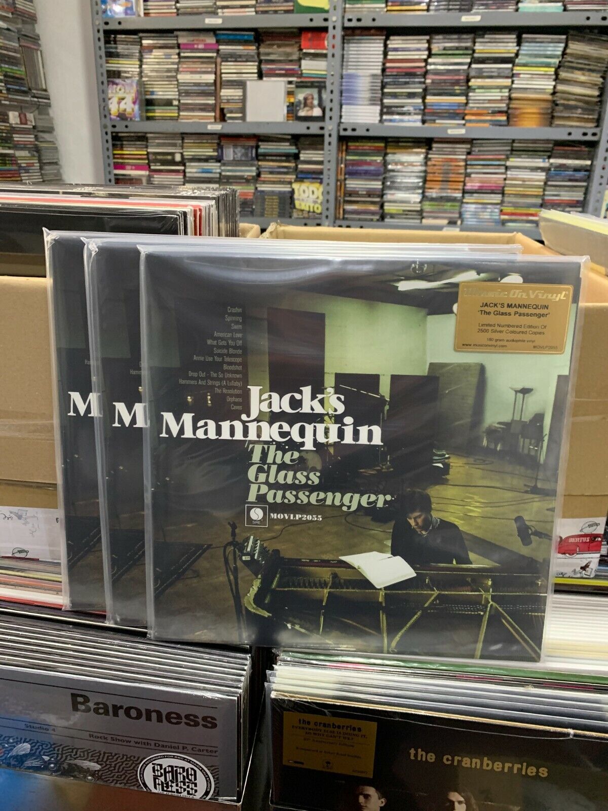 JACK'S MANNEQUIN 2 LP THE GLASS PASSENGER COLORE ARGENTO 2021