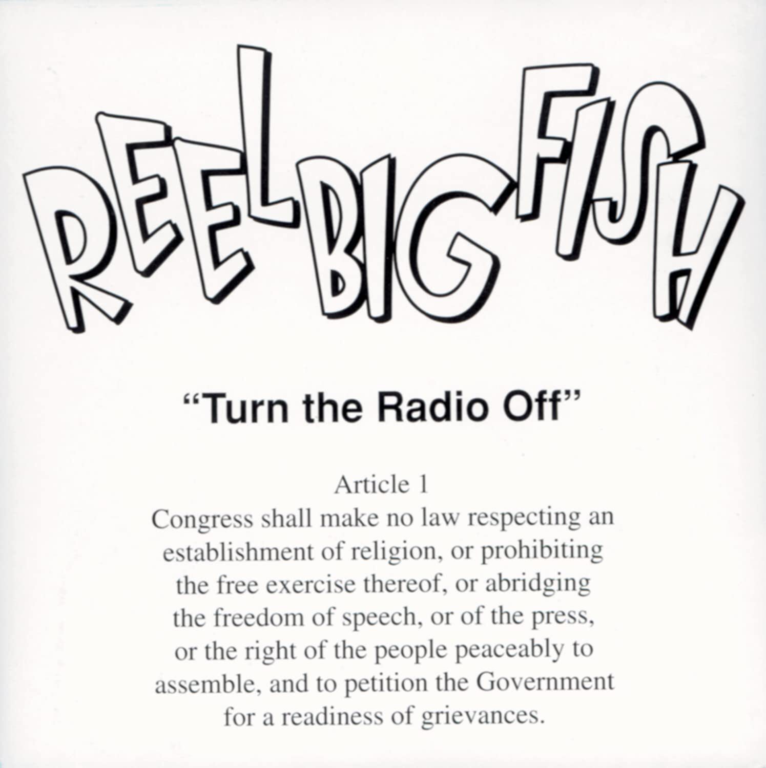 Reel Big Fish TURN THE RADIO OFF (CD)