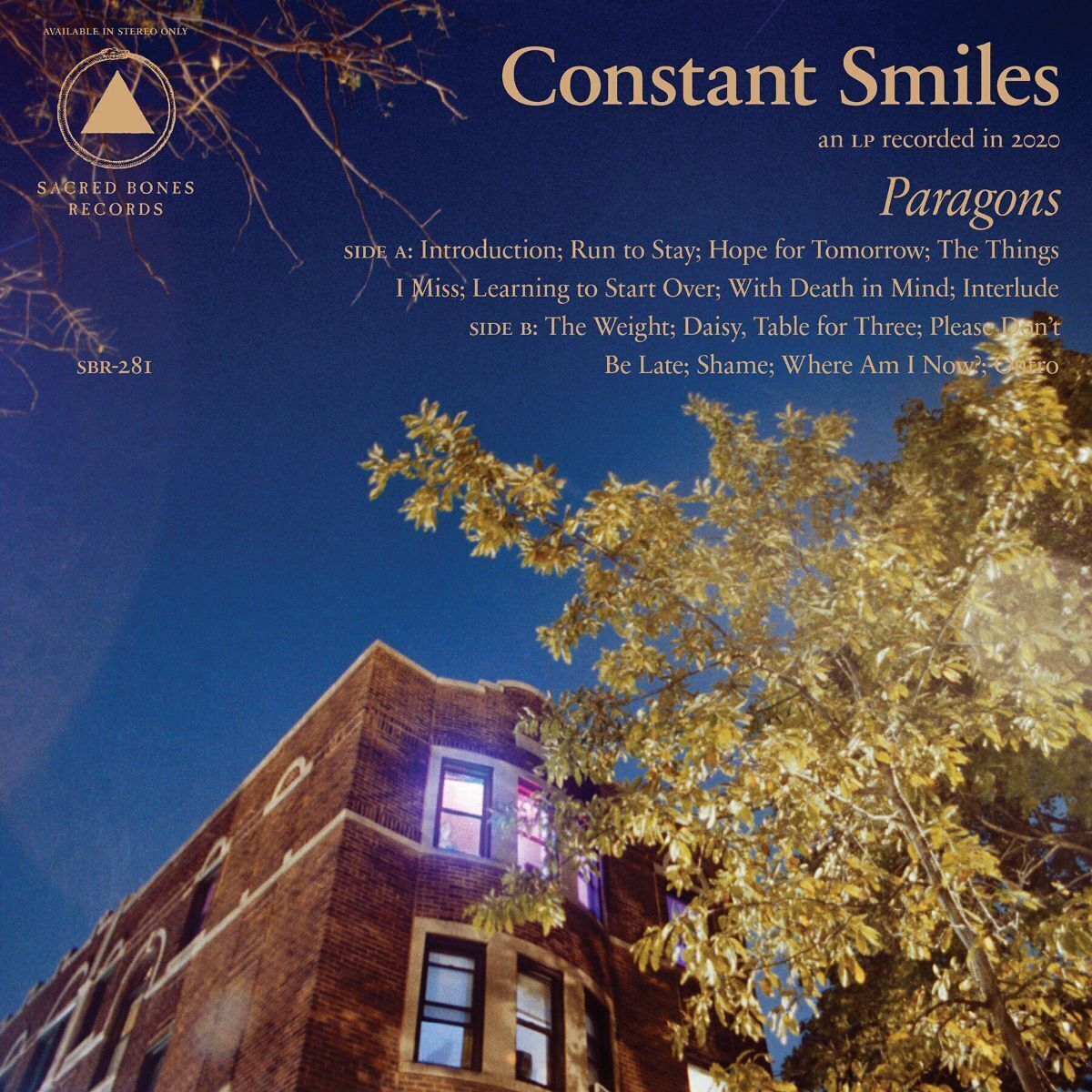 Constant Smiles Paragons (Vinyl LP) 12" Album