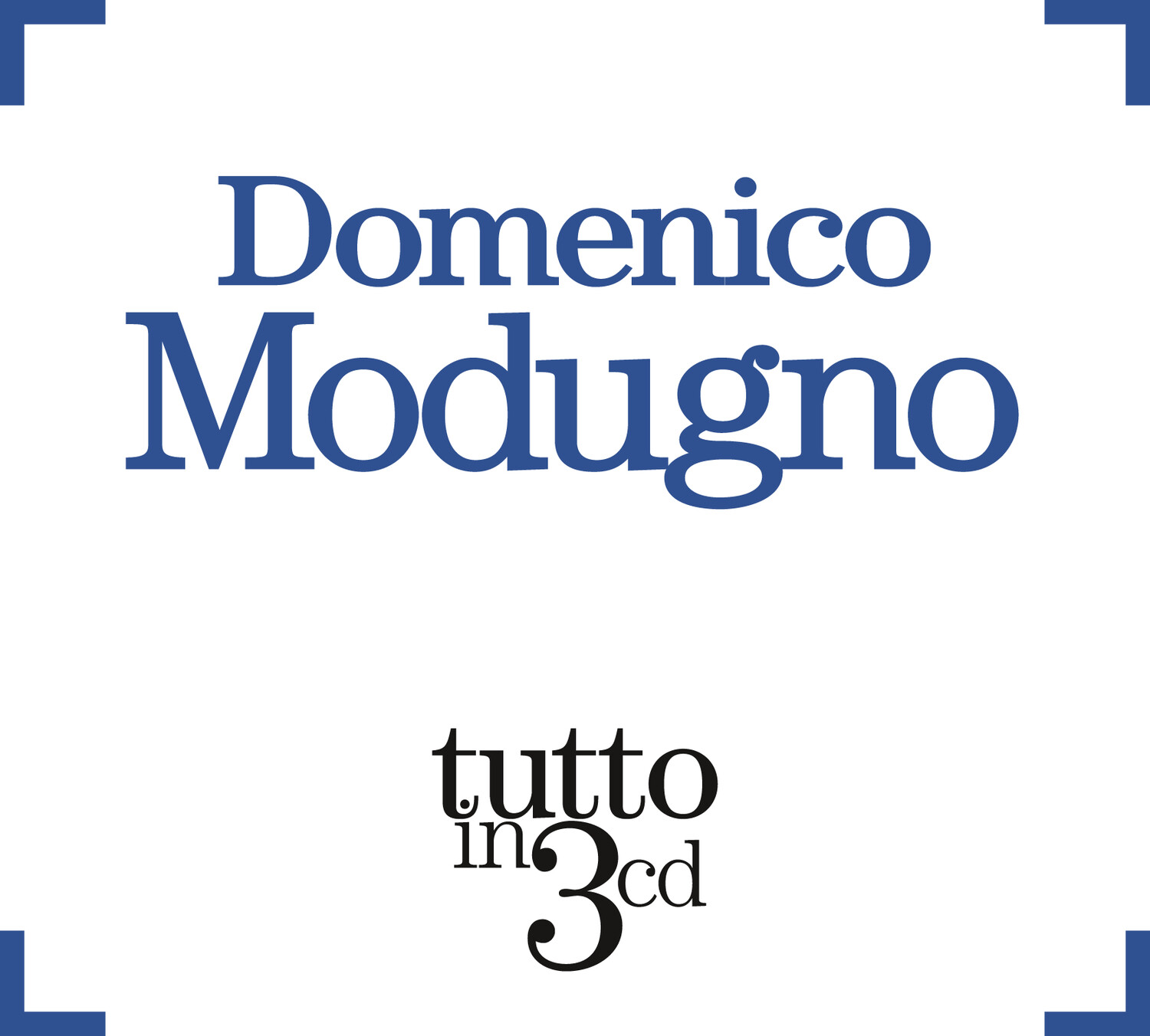 Domenico Modugno  - Domenico Modugno - 3 Cd