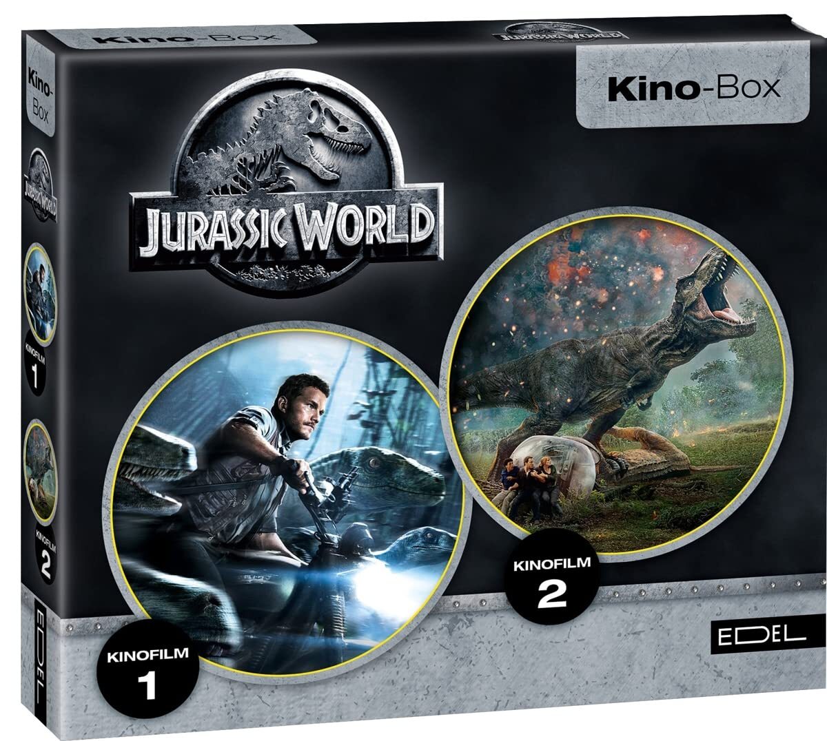 Jurassic World Jurassic World - Kino-Box: Die Original-Hörspiele 1 + 2 (CD)