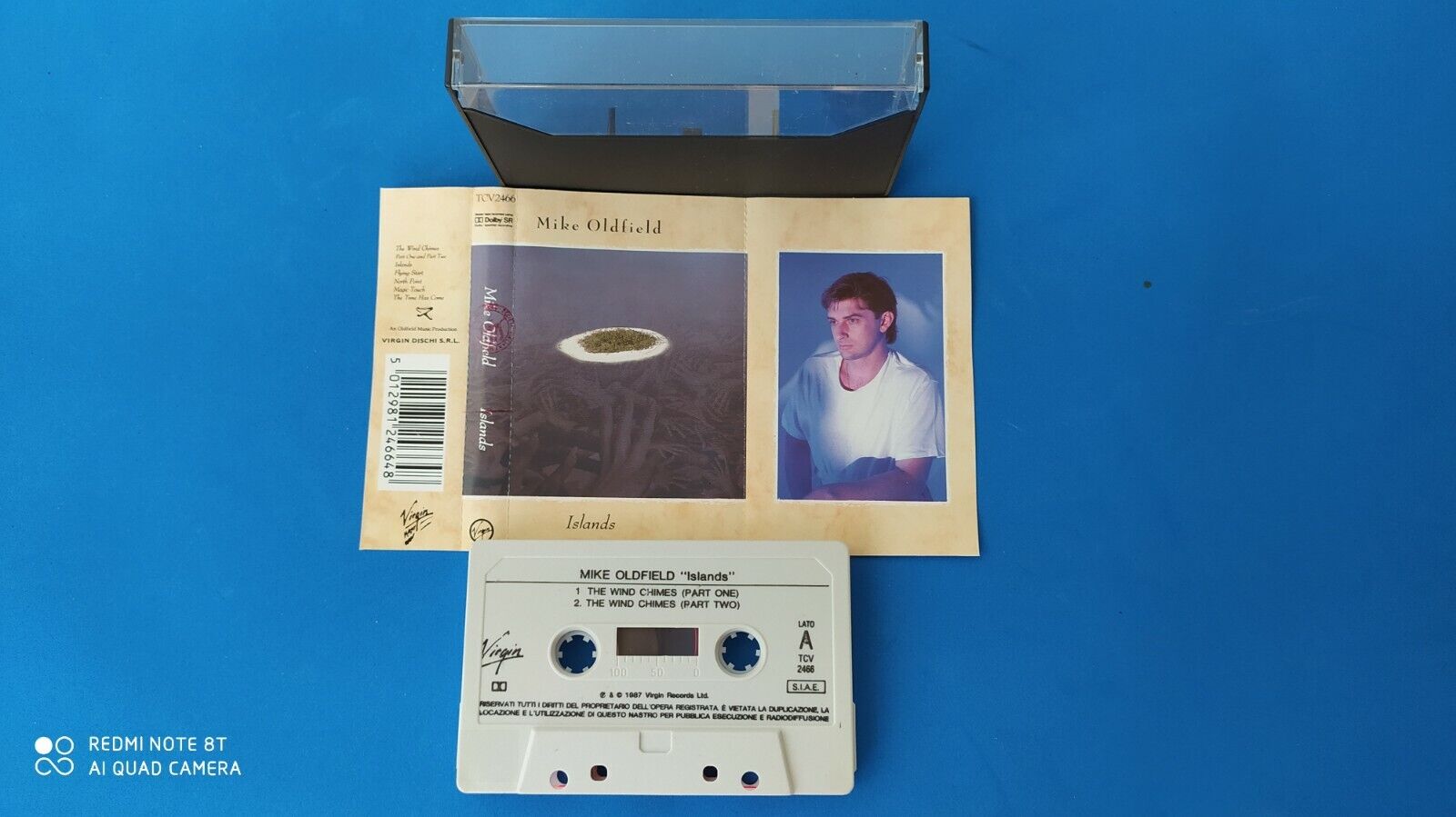 MIKE OLDFIELD "ISLANDS" MC K7  1987 VIRGIN TCV2466 ITALIA NUOVA NON SIGILLATA