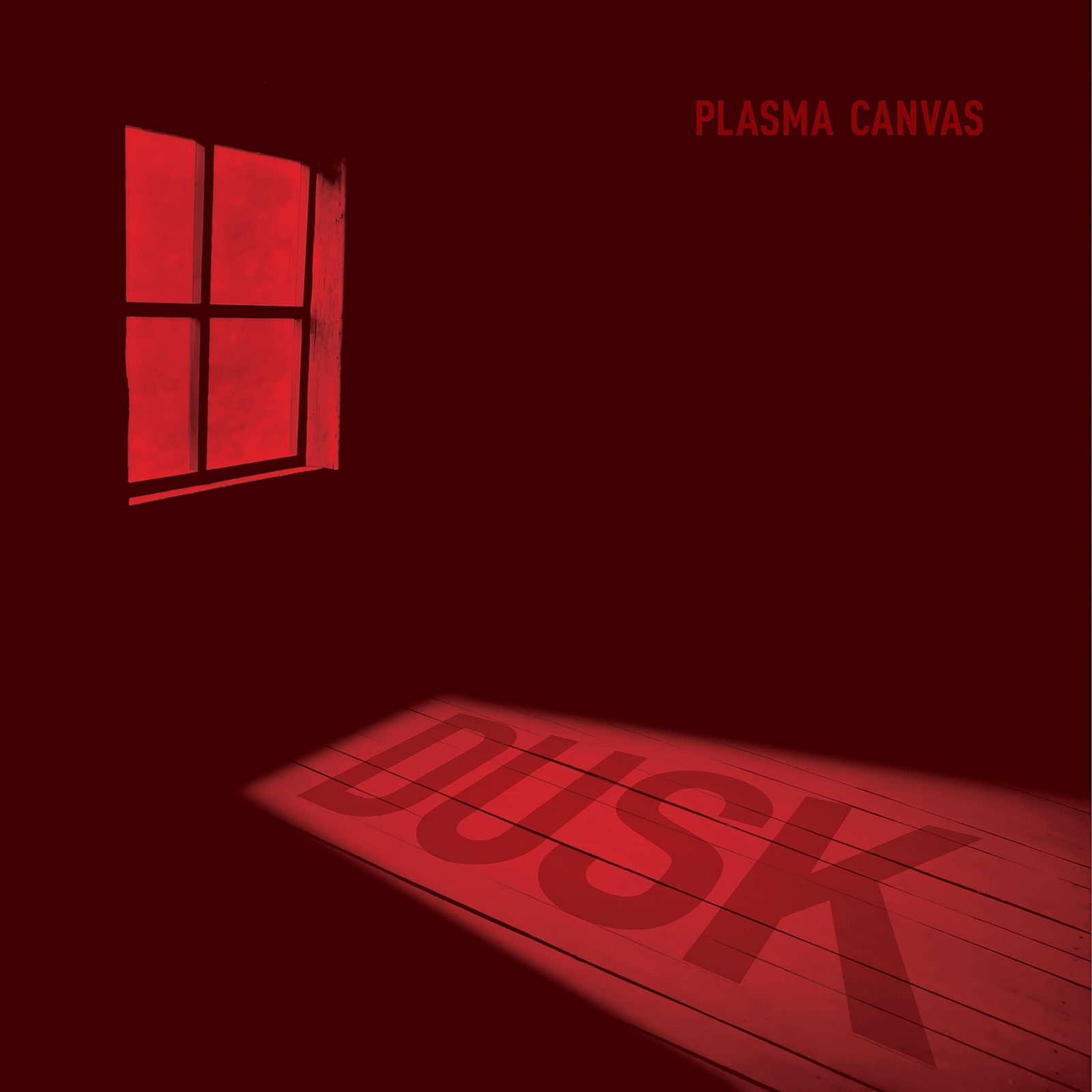 Plasma Canvas Dusk - Black & Red (Vinyl LP)