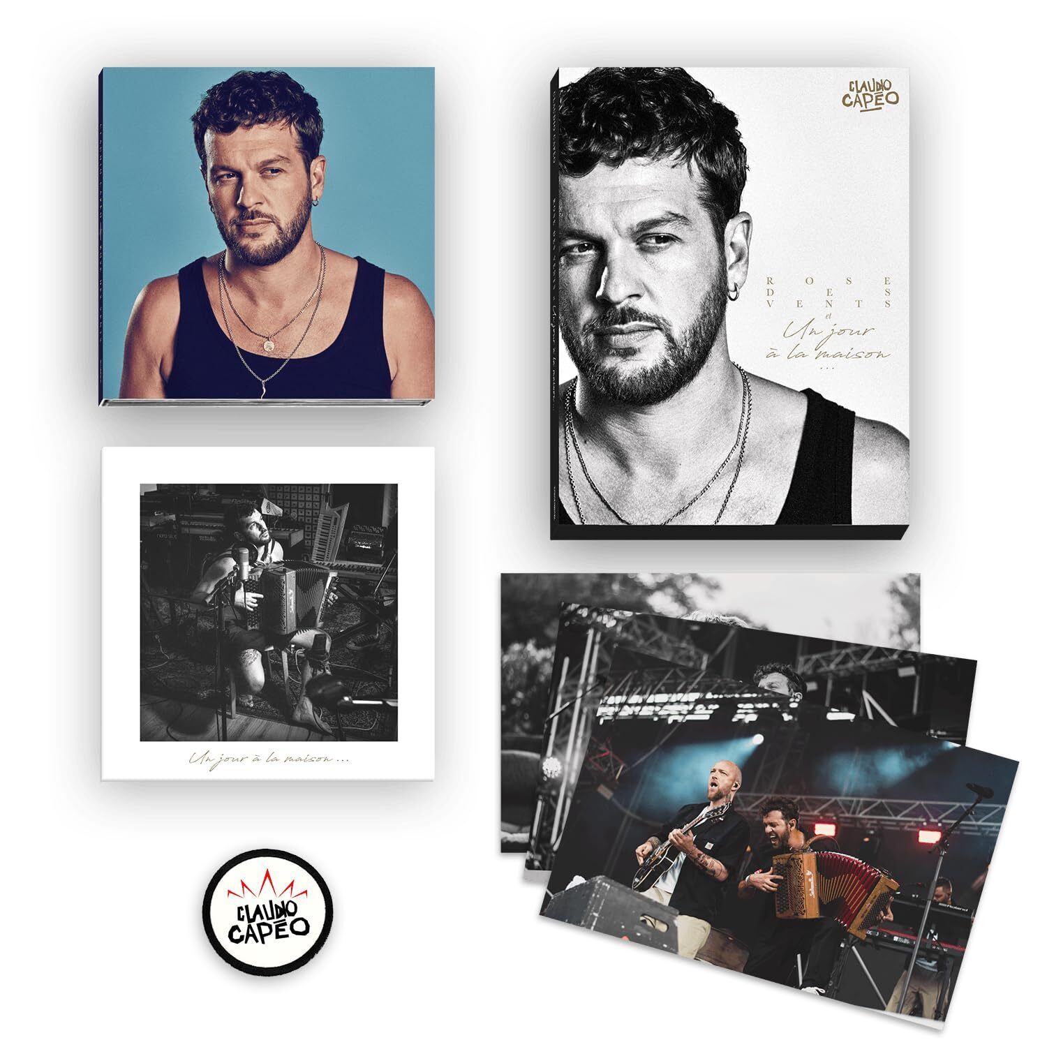 Claudio Capéo Rose des Vents Coffret Collector Édition Limitée (CD)