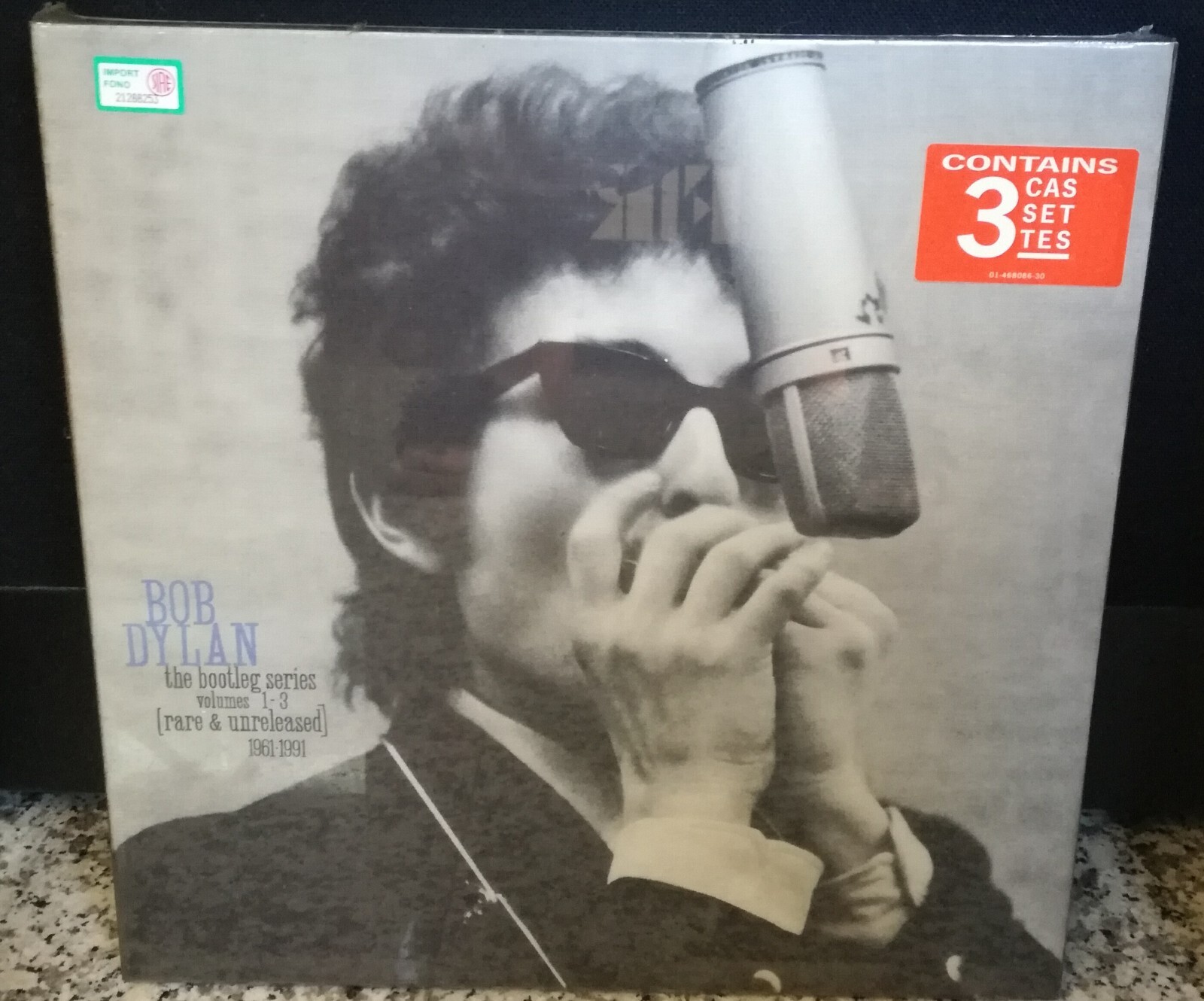 BOB DYLAN - THE BOOTLEG SERIES VOL 1-3 BOX 3 MUSICASSETTE  MC NUOVE SIGILLATE