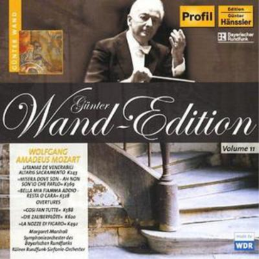 Wolfgang Amadeus Mozart Litaniae (Marshall, Wand) (CD) Album