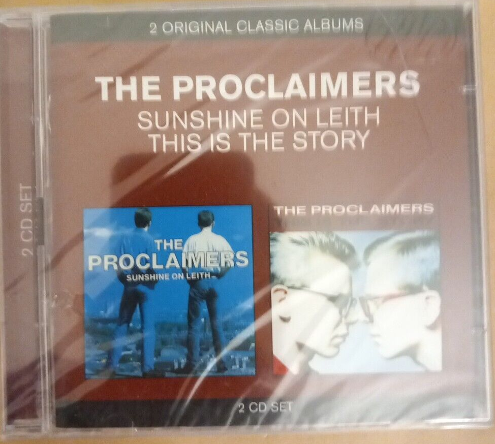 2CD The Proclaimers "Sunshine On Leith /This Is The Story" Nuovo Sigillato